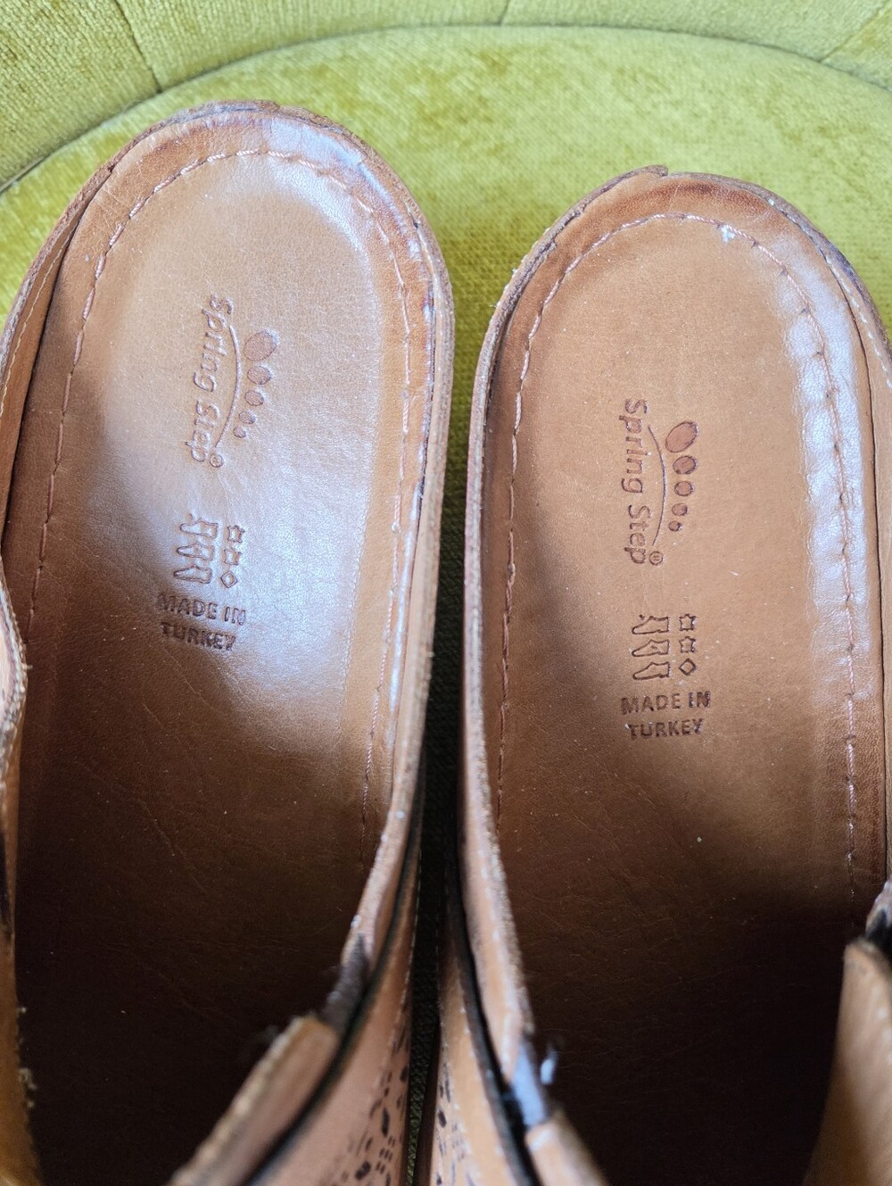 Spring Step Lilybean Leather Clogs - Picture 5 of 12